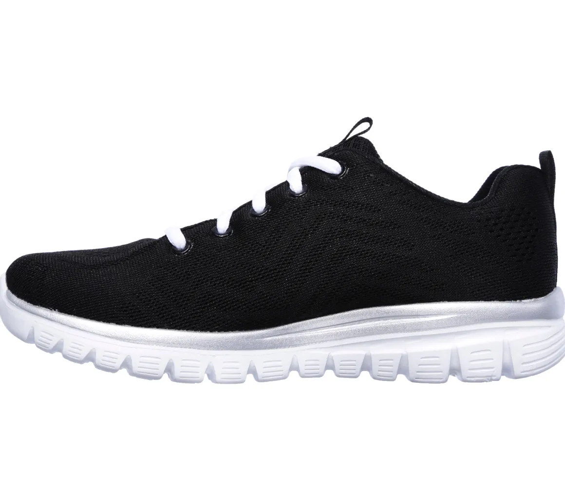 Scarpe da Ginnastica nere da Donna con Memory Foam Skechers Graceful