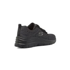Scarpe da Ginnastica nere da Donna Skechers Fashion Fit
