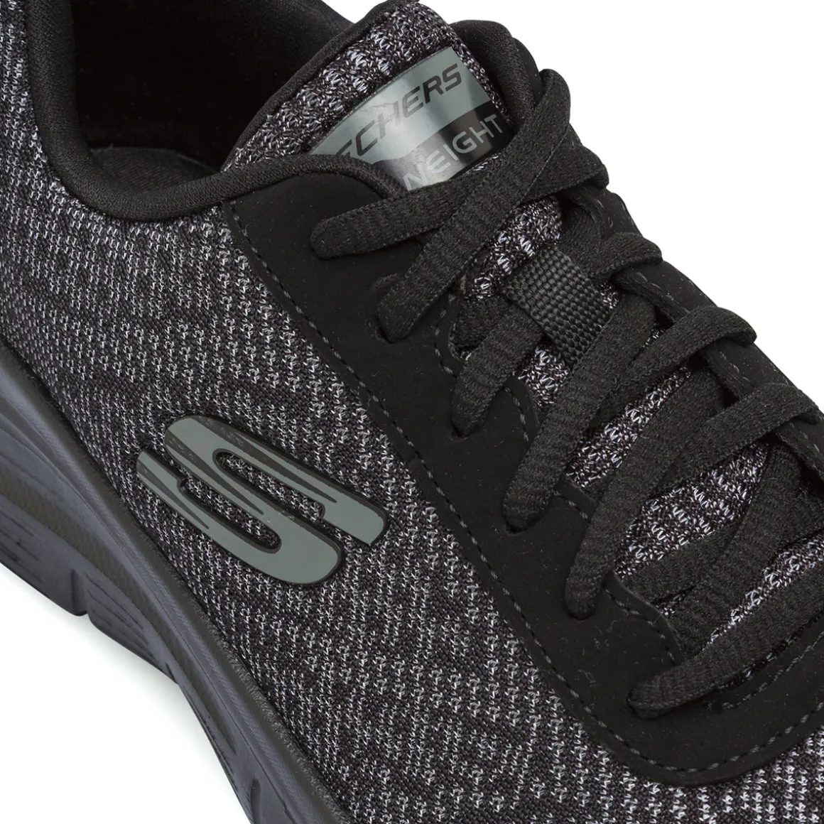 Scarpe da Ginnastica nere da Donna Skechers Fashion Fit