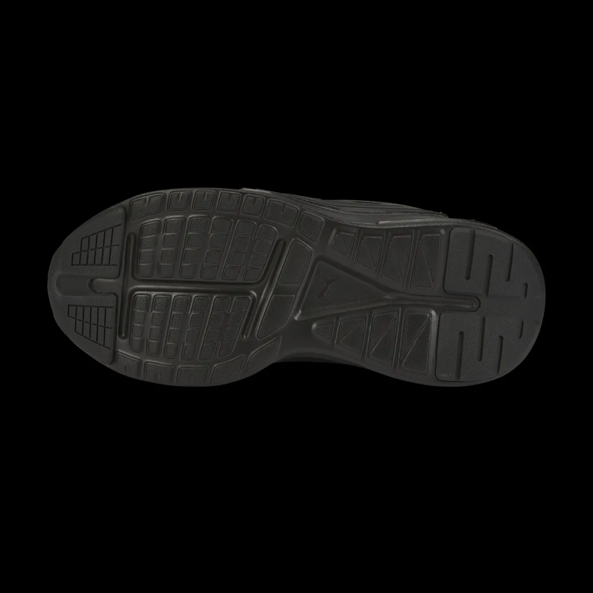 Scarpe da ginnastica nere da ragazzo con logo Puma Softride Enzo Evo Jr