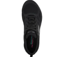 Scarpe da ginnastica nere Donna con Memory Foam Skechers Summits Suited