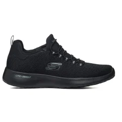 Scarpe da ginnastica nere da uomo con sottopiede Memory Foam Skechers Dynamight