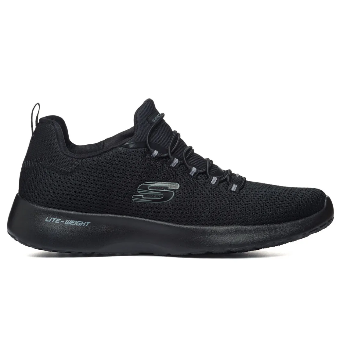 Scarpe da ginnastica nere da uomo con sottopiede Memory Foam Skechers Dynamight