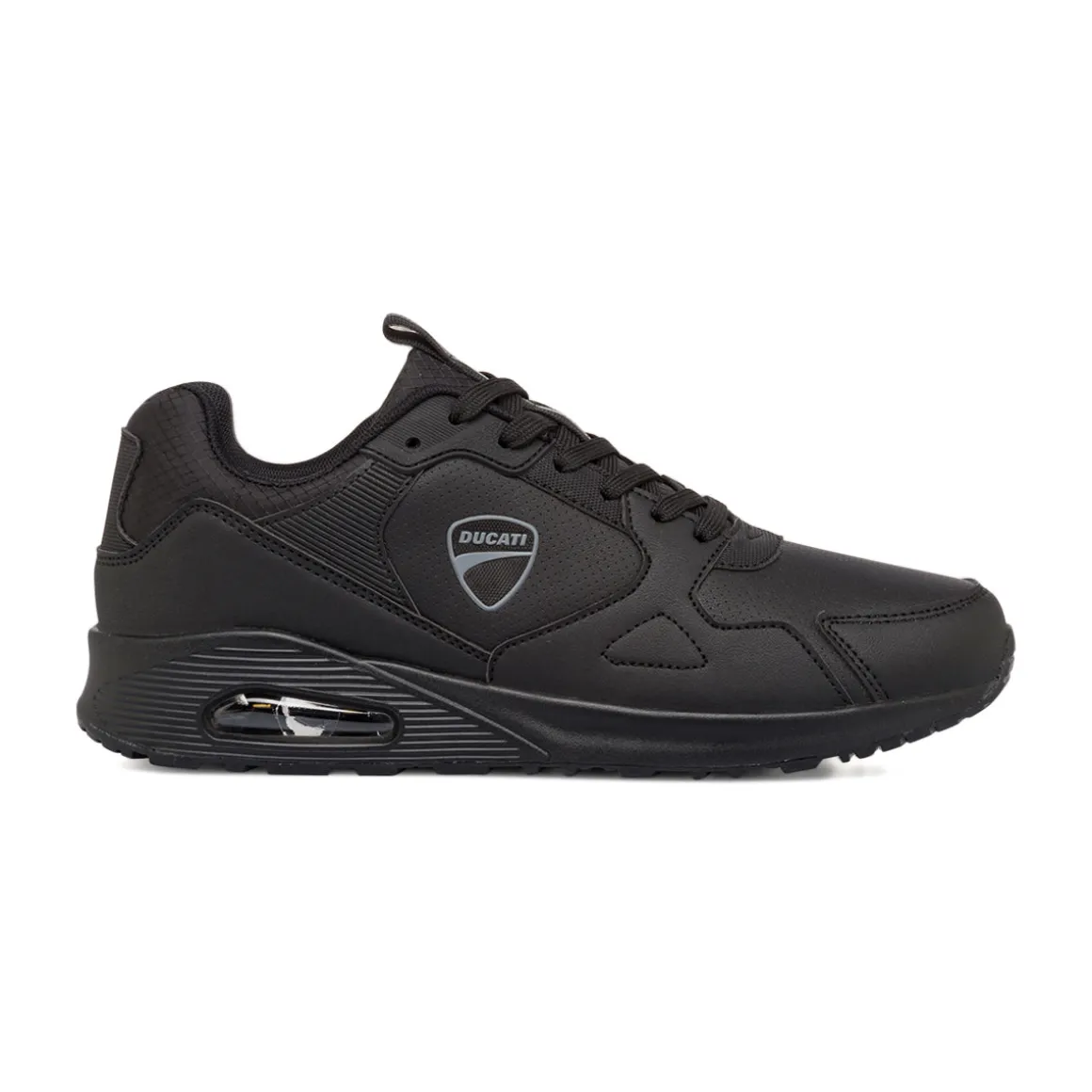 Scarpe da Ginnastica Nere da Uomo con logo laterale Ducati