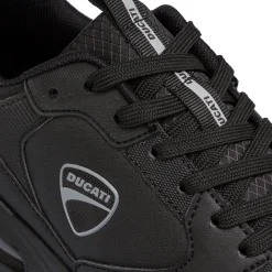 Scarpe da Ginnastica Nere da Uomo con logo laterale Ducati