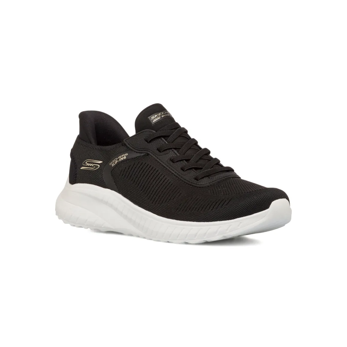 Scarpe da ginnastica nere da Donna in Memory Foam Skechers Slip-Ins