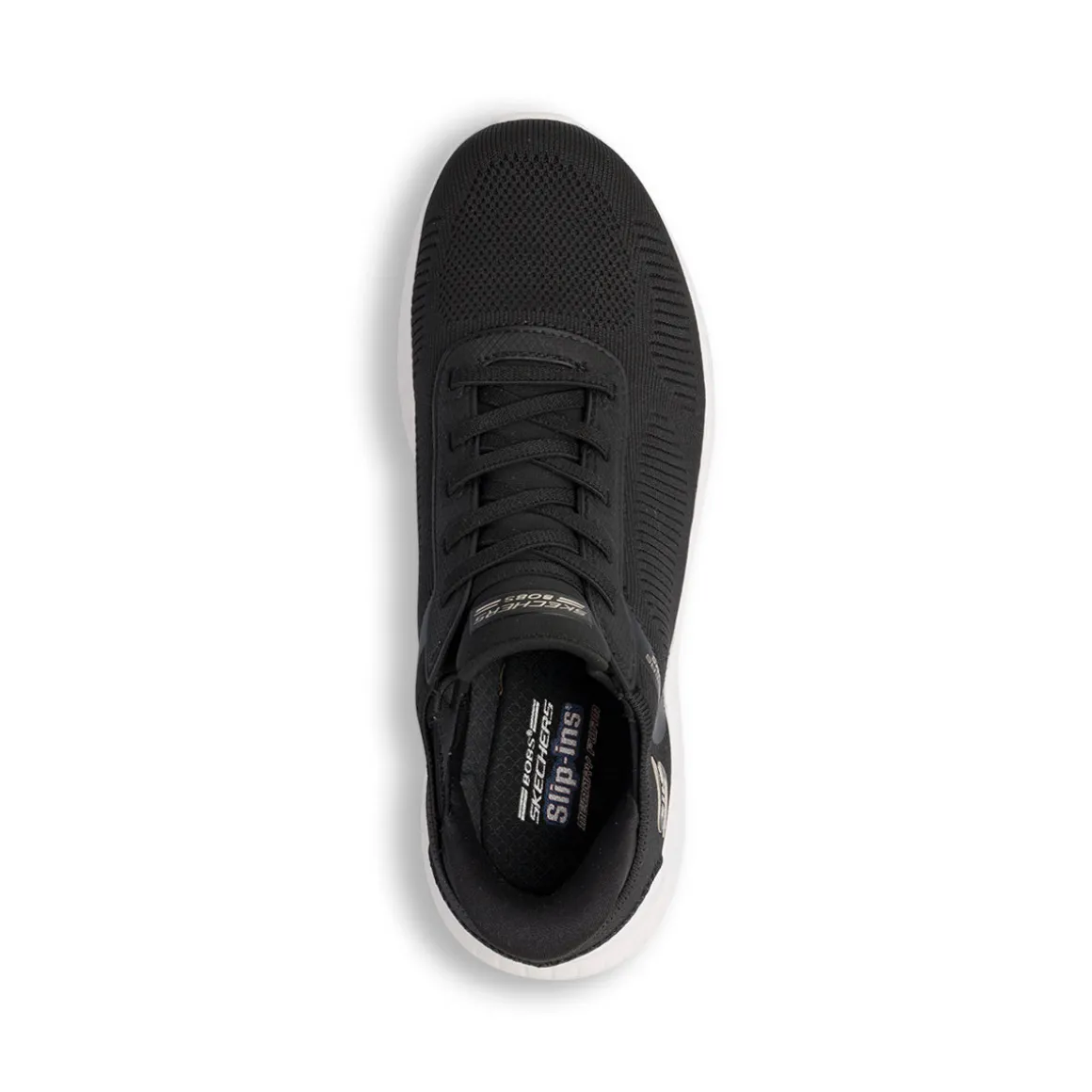 Scarpe da ginnastica nere da Donna in Memory Foam Skechers Slip-Ins