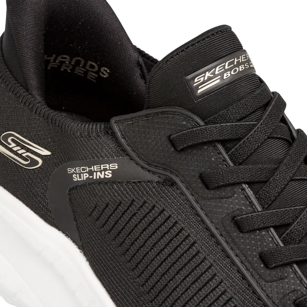 Scarpe da ginnastica nere da Donna in Memory Foam Skechers Slip-Ins
