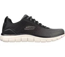 Scarpe da ginnastica nere da uomo con sottopiede Memory Foam Skechers Track - Ripkent