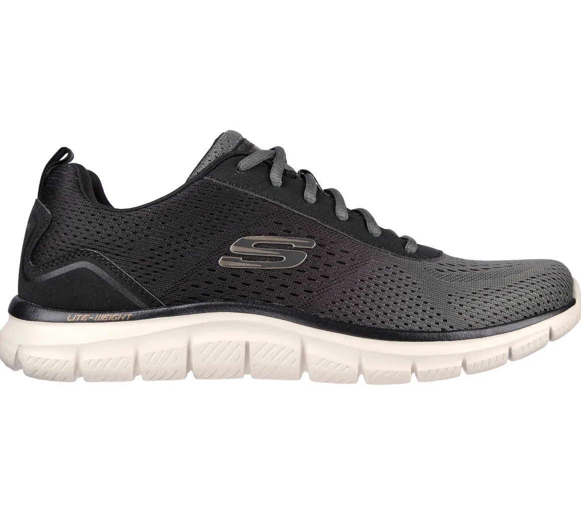 Scarpe da ginnastica nere da uomo con sottopiede Memory Foam Skechers Track - Ripkent