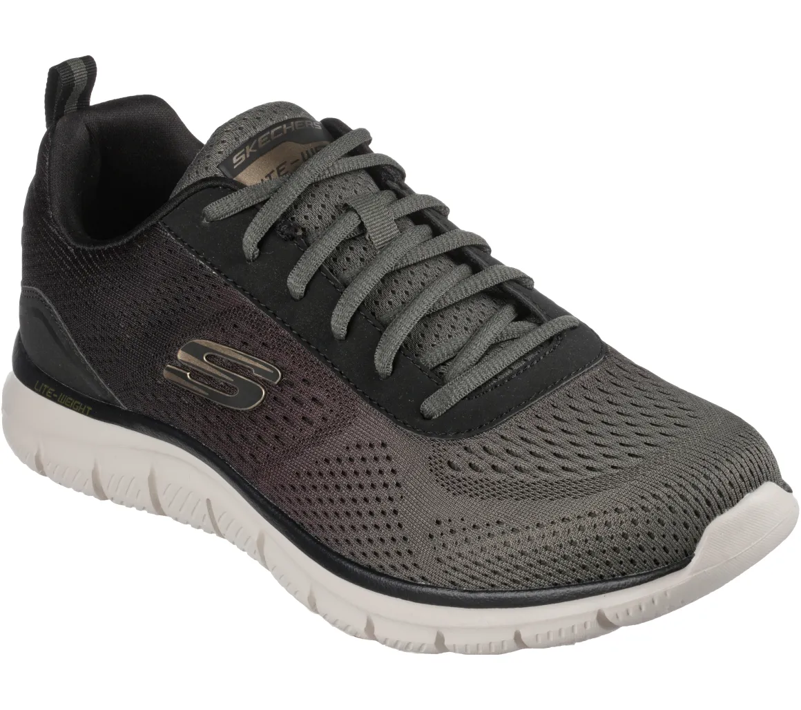 Scarpe da ginnastica nere da uomo con sottopiede Memory Foam Skechers Track - Ripkent