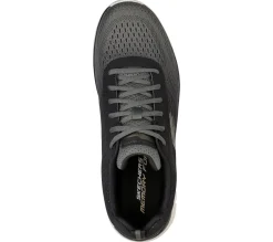 Scarpe da ginnastica nere da uomo con sottopiede Memory Foam Skechers Track - Ripkent