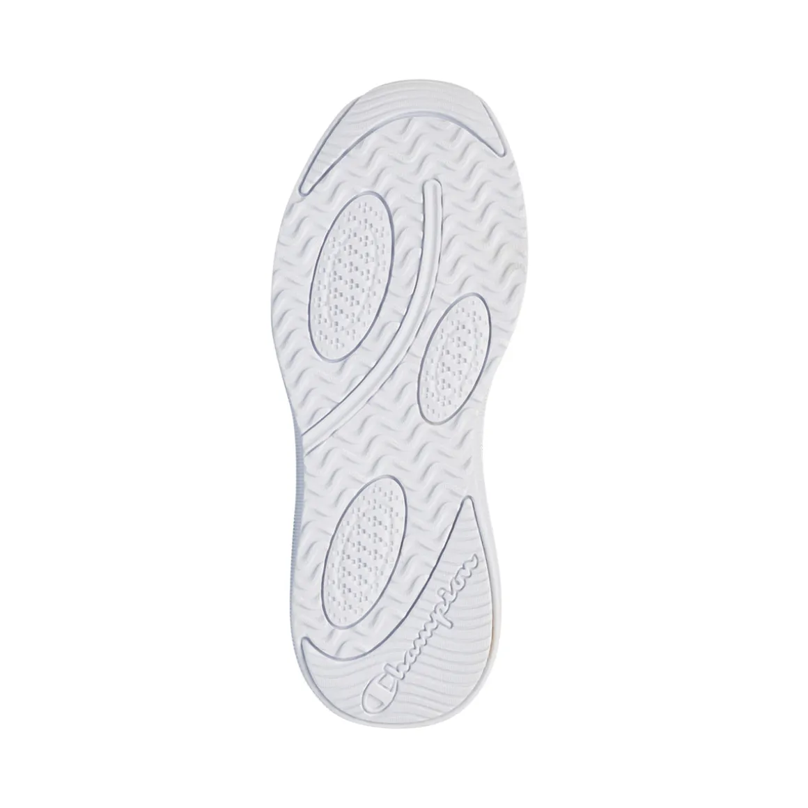 Scarpe da ginnastica ragazza blu con dettaglio arancione Champion Syphon Engage