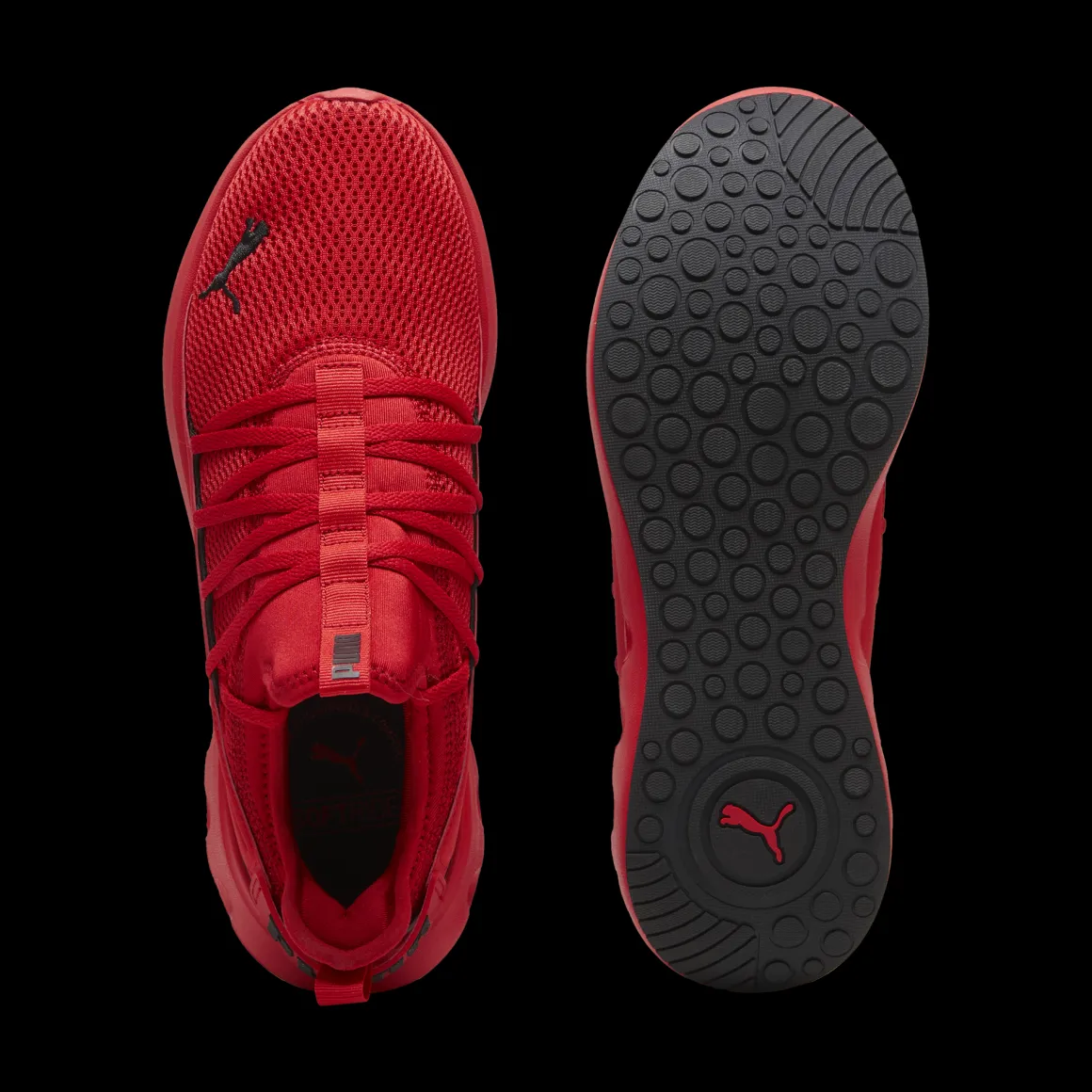 Scarpe da ginnastica rosse da uomo Puma Softride Carson
