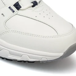 Scarpe da ginnastica Rétro bianche da uomo con soletta Memory Foam Skechers Oak Canyon