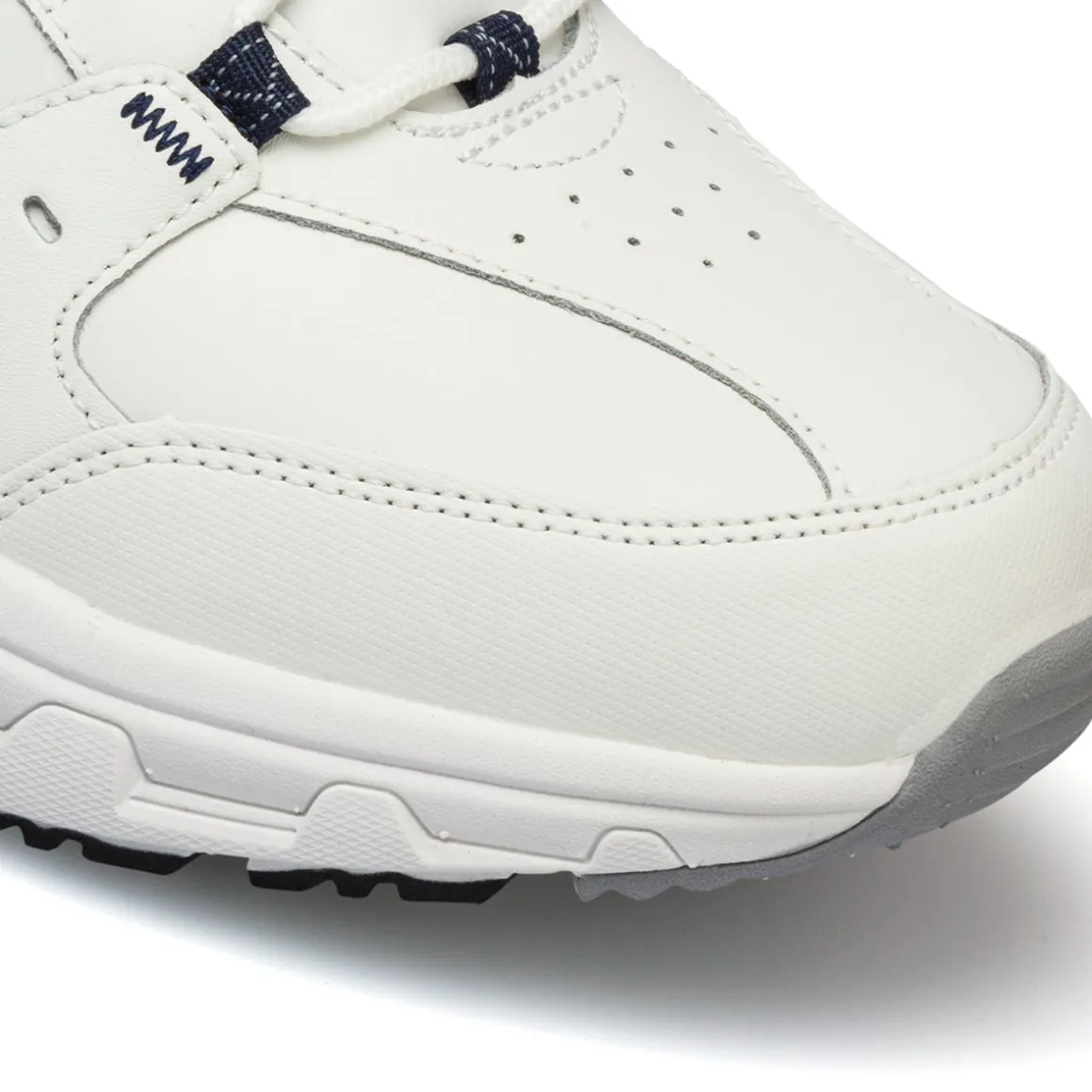Scarpe da ginnastica Rétro bianche da uomo con soletta Memory Foam Skechers Oak Canyon