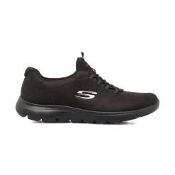 Scarpe da ginnastica Slip-on nere da Donna Skechers Summits