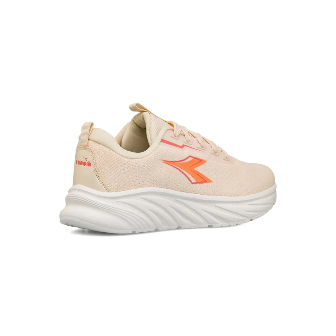 Scarpe da running bianche e arancioni effetto sfumato da Donna Diadora
