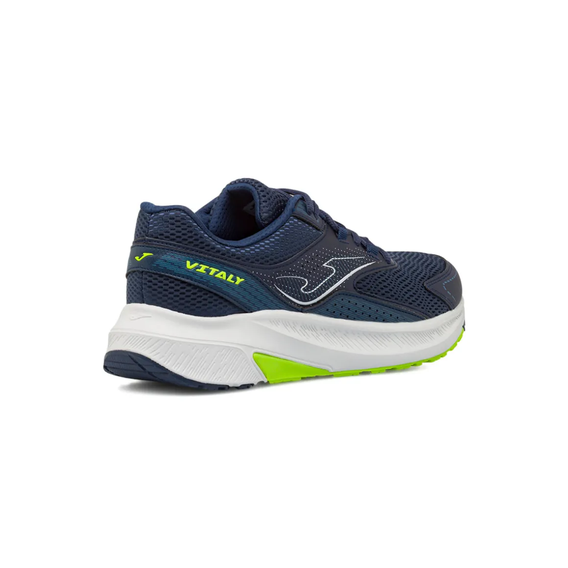 Scarpe da running blu da Uomo con dettagli verde neon Joma