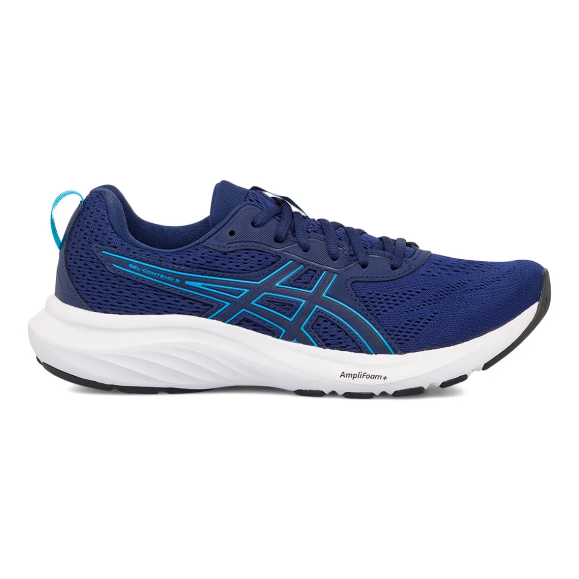 Scarpe da running blu da uomo Asics Gel-Contend 9