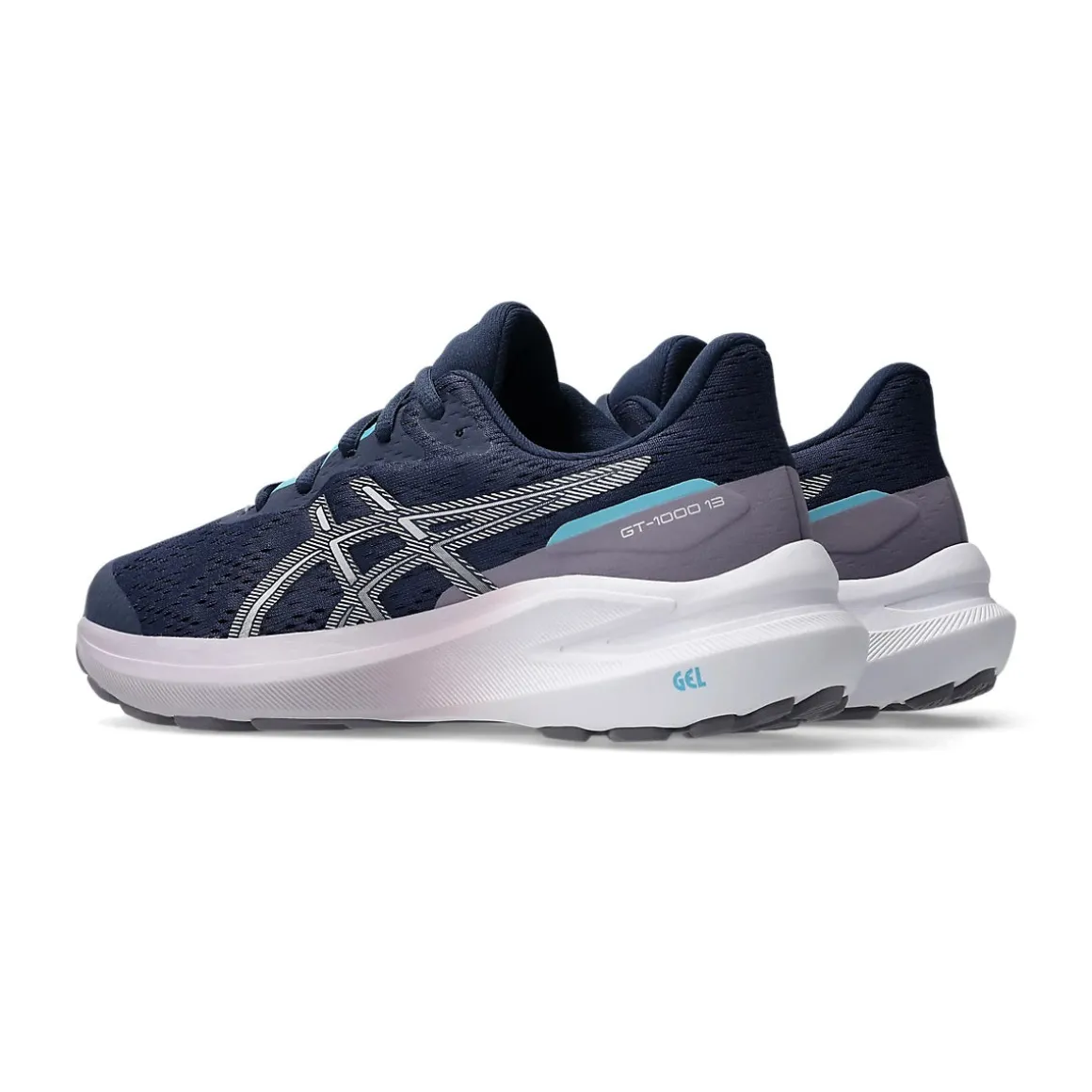Scarpe da Running blu da Ragazzo Asics GT-1000 13