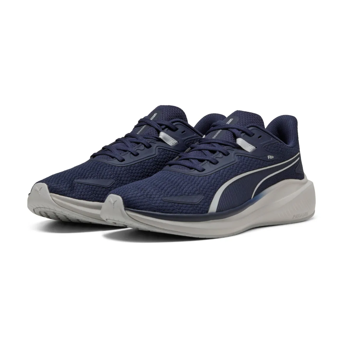 Scarpe da running blu in tessuto Puma Skyrocket da uomo
