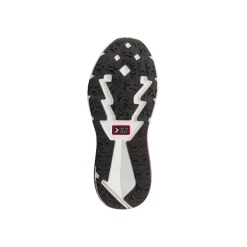 Scarpe da running da donna bordeaux in tessuto tecnico SJ