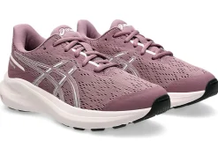 Scarpe da running ragazza rosa con logo Asics con Tecnologia GEL sul tallone