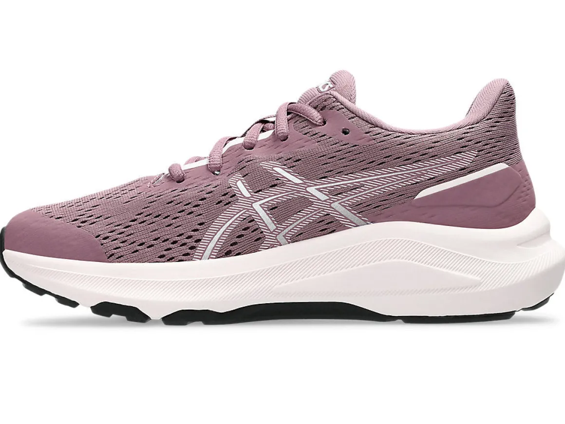 Scarpe da running ragazza rosa con logo Asics con Tecnologia GEL sul tallone