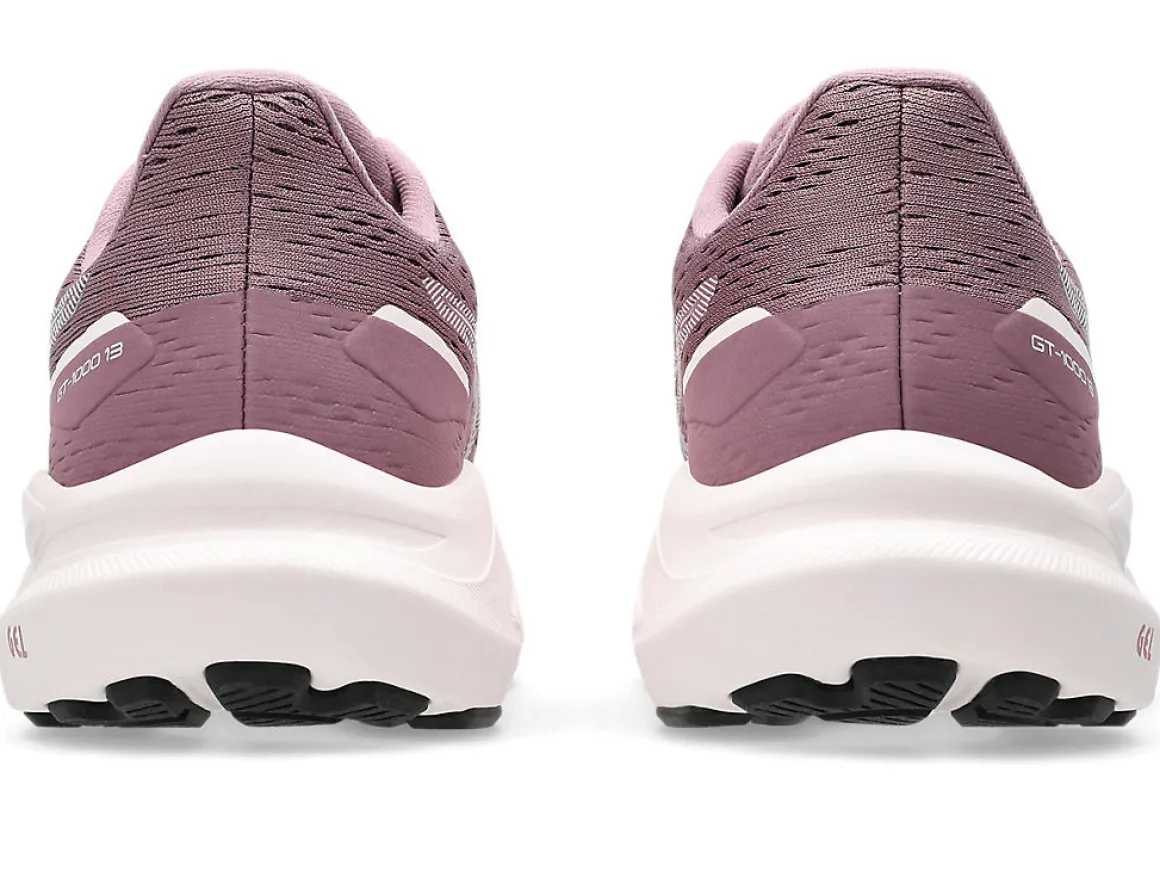 Scarpe da running ragazza rosa con logo Asics con Tecnologia GEL sul tallone