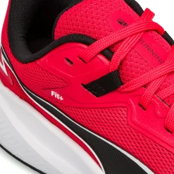 Scarpe da running rosse da uomo con logo laterale Puma Skyrocket Lite