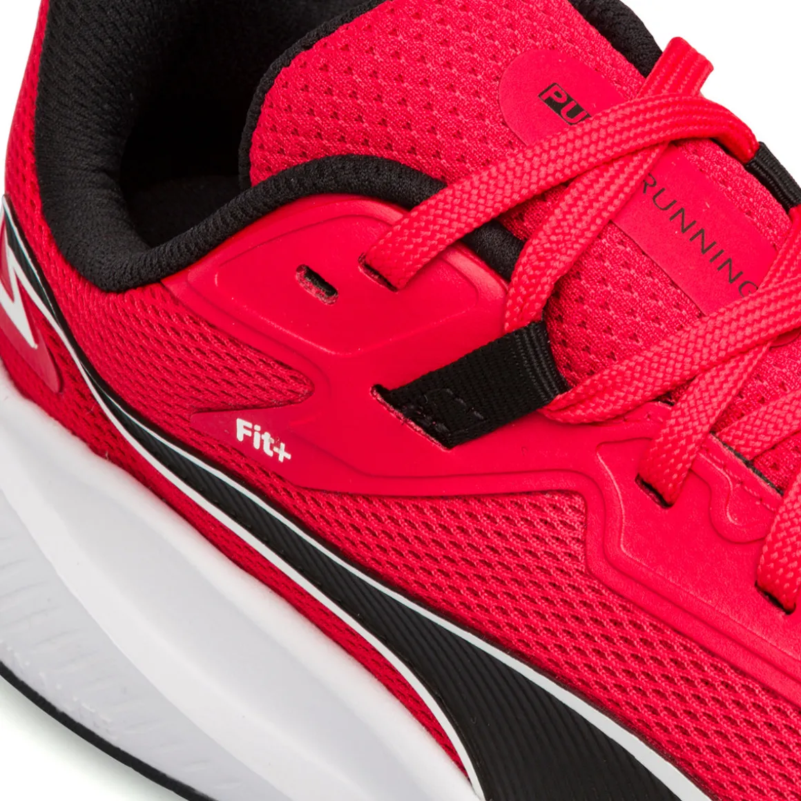 Scarpe da running rosse da uomo con logo laterale Puma Skyrocket Lite