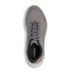 Scarpe da Running uomo grigie con tomaia effetto scamosciato Diadora