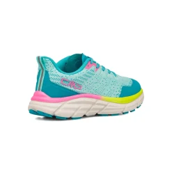Scarpe da Trail Running azzurre da Donna con dettagli rosa e gialli CMP Rahmsy