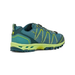 Scarpe da Trekking blu petrolio e verdi da Uomo CMP Altak Trail