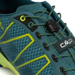 Scarpe da Trekking blu petrolio e verdi da Uomo CMP Altak Trail