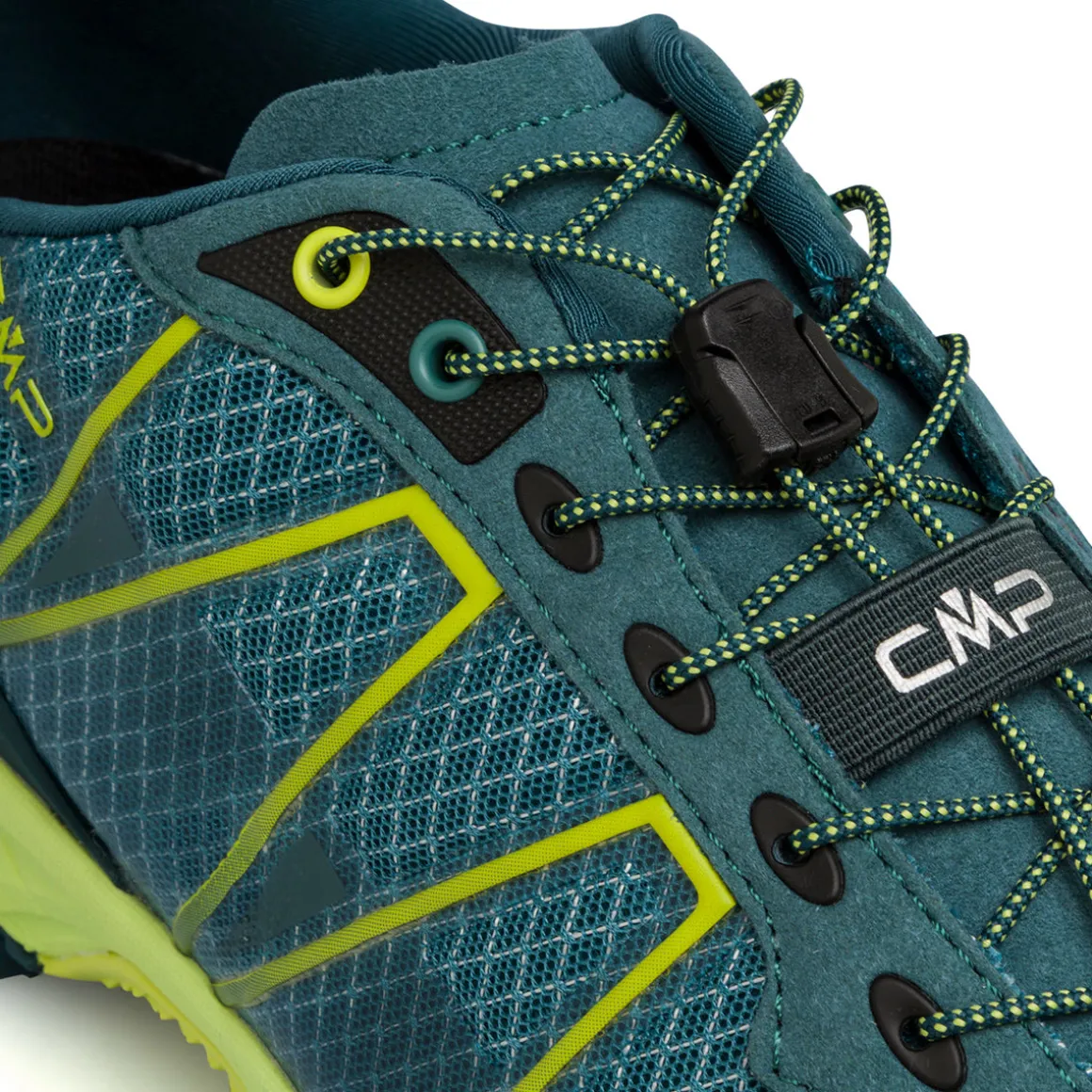 Scarpe da Trekking blu petrolio e verdi da Uomo CMP Altak Trail