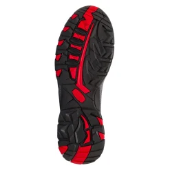 Scarpe da trekking da donna grigie con dettagli rossi CMP Melnick Low