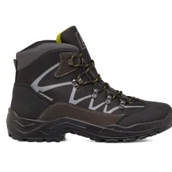 Scarpe da trekking da uomo nere e grigie Jacalu