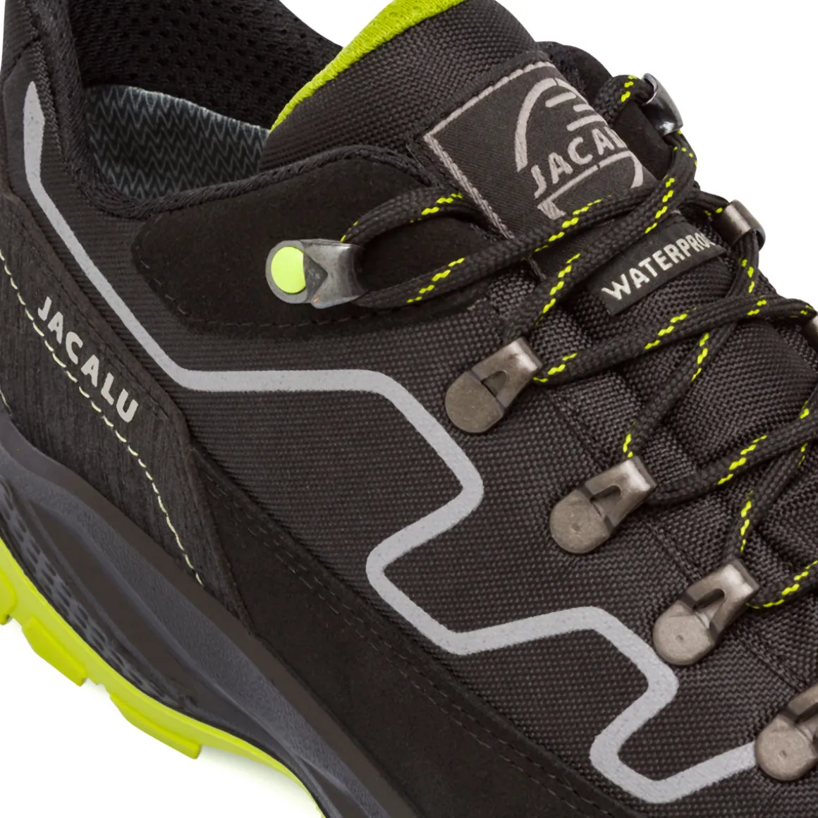 Scarpe da Trekking nere da Uomo Jacalu