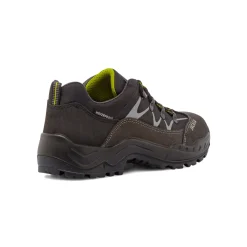 Scarpe da Trekking uomo grigie con lacci gialli Jacalu
