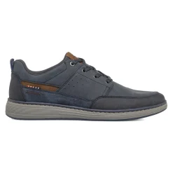 Scarpe eleganti blu da Uomo con inserti marroni Glams