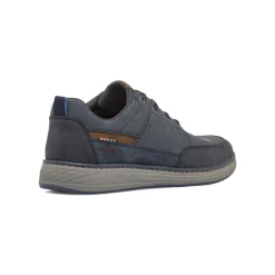 Scarpe eleganti blu da Uomo con inserti marroni Glams