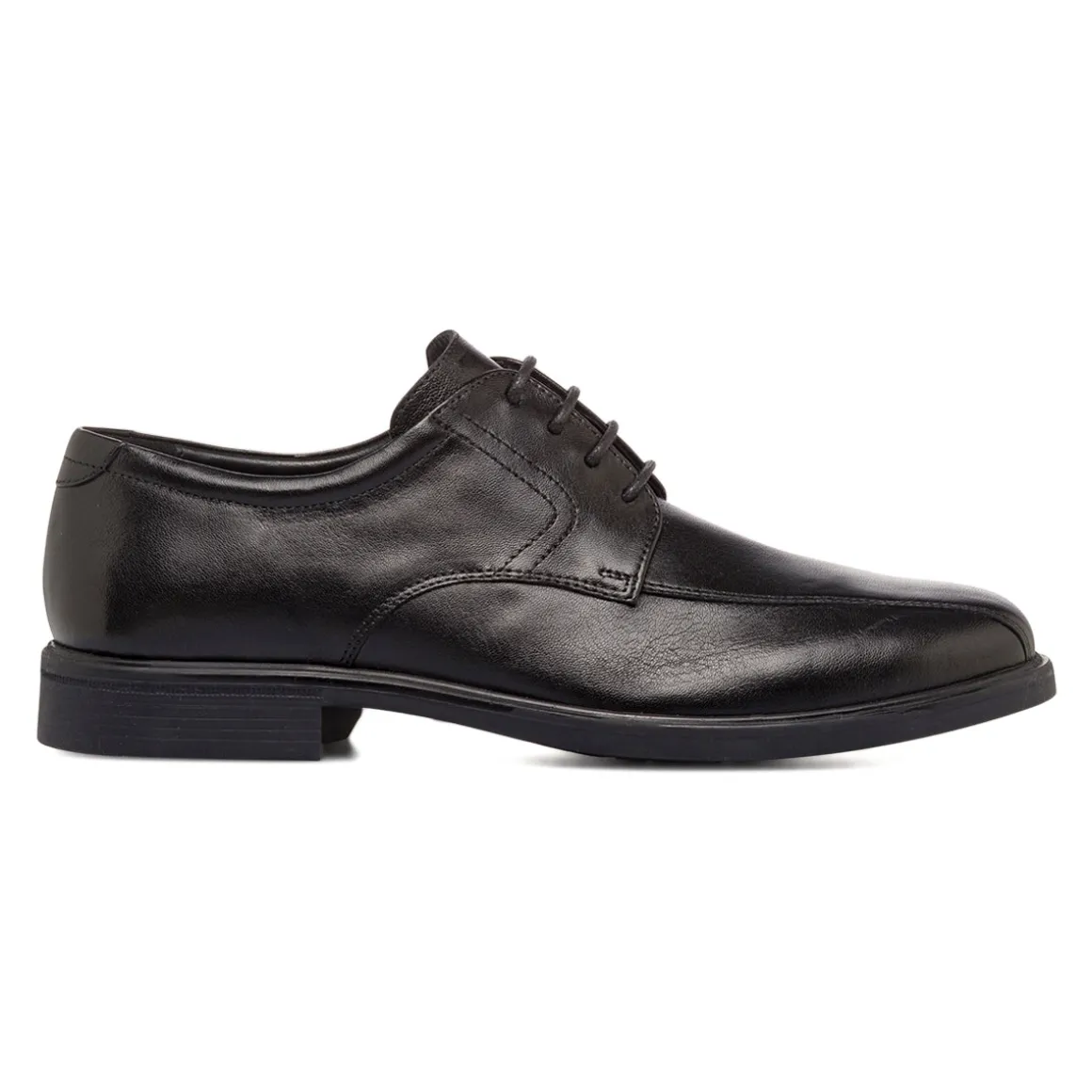 Scarpe Eleganti da Uomo Nere in Pelle con Allacciatura Derby La Cuoieria