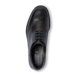 Scarpe Eleganti da Uomo Nere in Pelle con Allacciatura Derby La Cuoieria