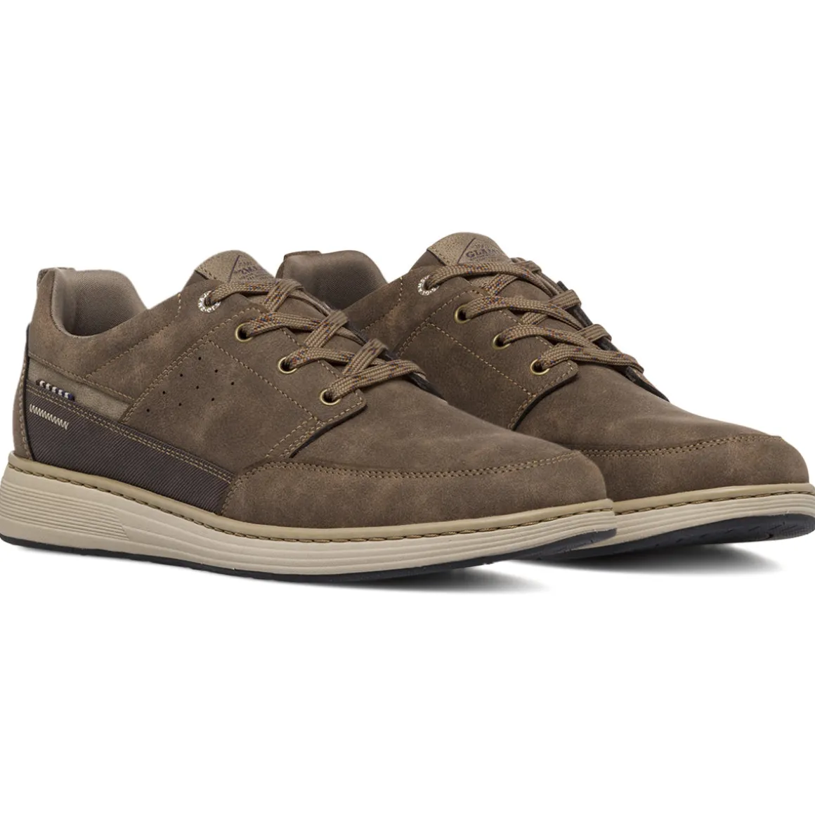 Scarpe eleganti marroni da Uomo Glams