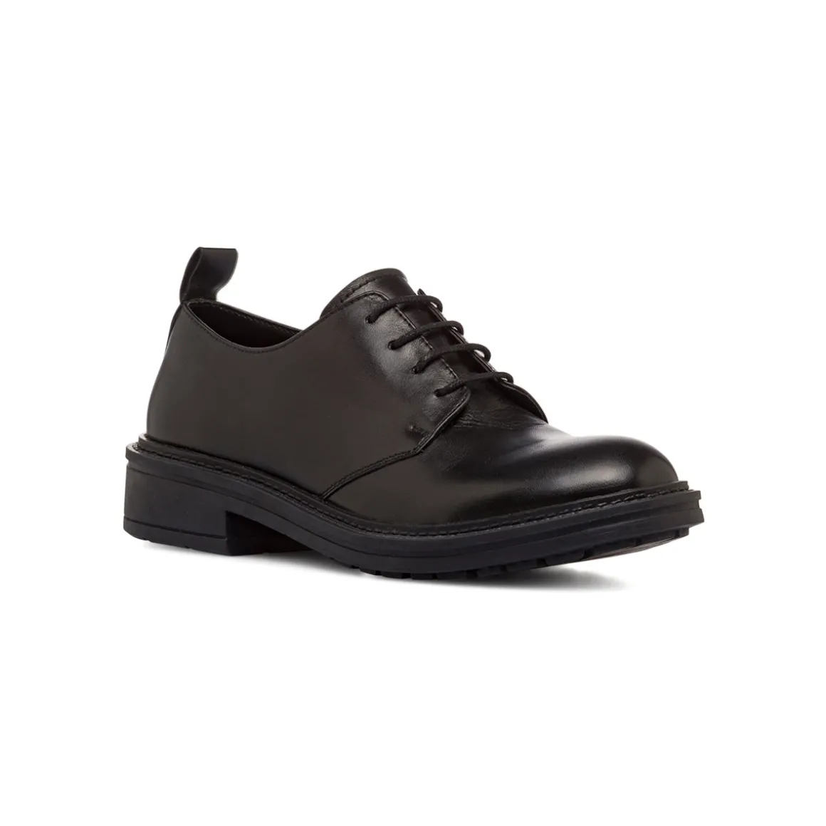 Scarpe Oxford nere da Donna in pelle Primopiano