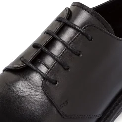 Scarpe Oxford nere da Donna in pelle Primopiano