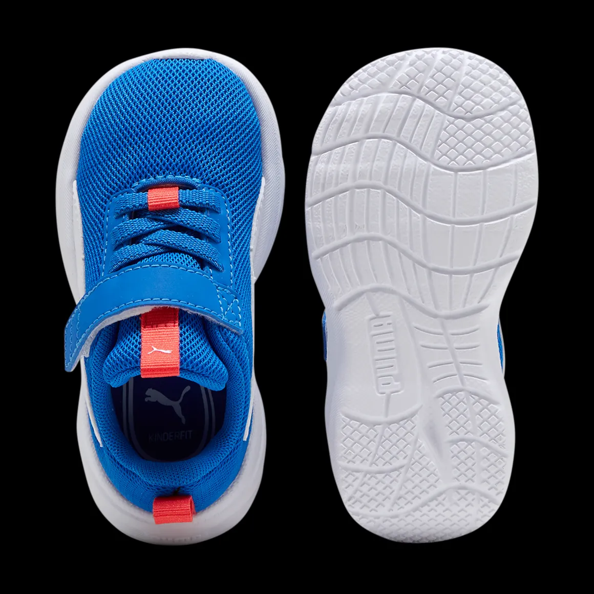 Scarpe primi passi bambino blu Puma Rickie Runner
