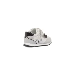Scarpe primi passi da bimba argento con farfalle e glitter Chicco